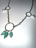 Turquoise and Pearls